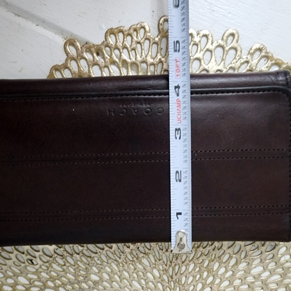 Coach Tribeca Leather Wallet - Picture 4 of 12